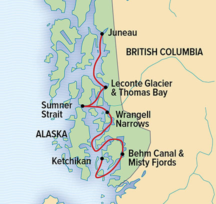 Wild Alaska Escape: Juneau to Ketchikan - Lindblad Alaska